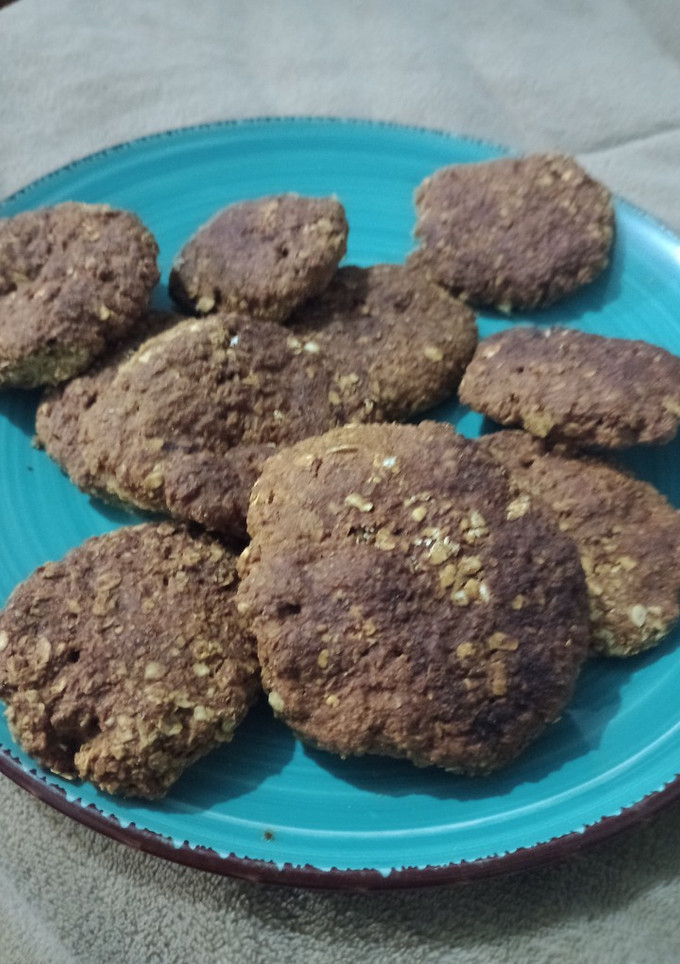 Una foto de Galletas de avena miel y harina integral