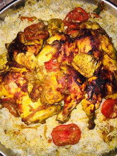 صورة لوصفة برياني دجاج 😋