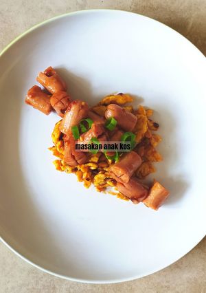 Foto resep Sosis Telur Asam Manis (Rp 5.000)