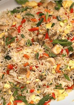 A picture of Mixed veg pulao.