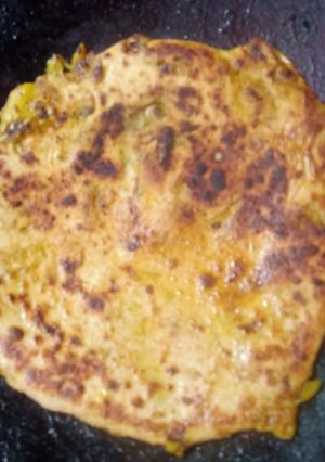 A picture of Gobhi parantha.