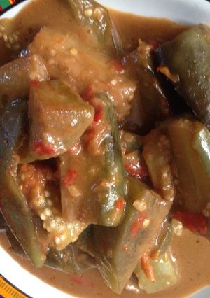 Foto resep Terong hijau bumbu bali