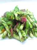Strozzapreti con ragù di stinco di maiale e broccoletti verdi