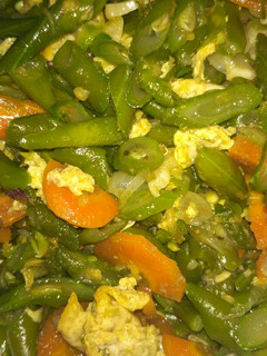 Foto resep Oseng Buncis, Wortel dan Telur Orak-arik