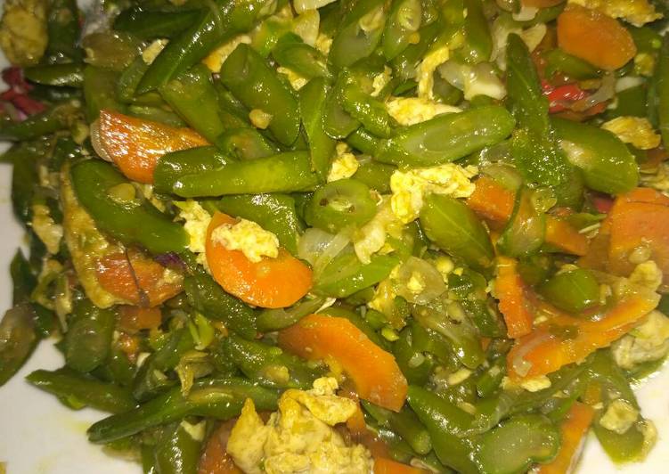 Oseng Buncis, Wortel dan Telur Orak-arik