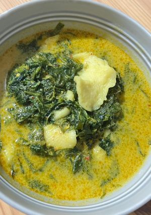 Foto resep Gulai Daun Singkong / Gulai Daun Ubi