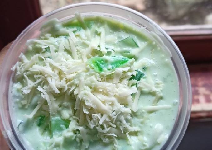 Cara Gampang Menyiapkan Buko Pandan Creamy Anti Gagal