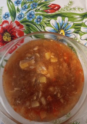 Krumplis Halászlé recept fotója