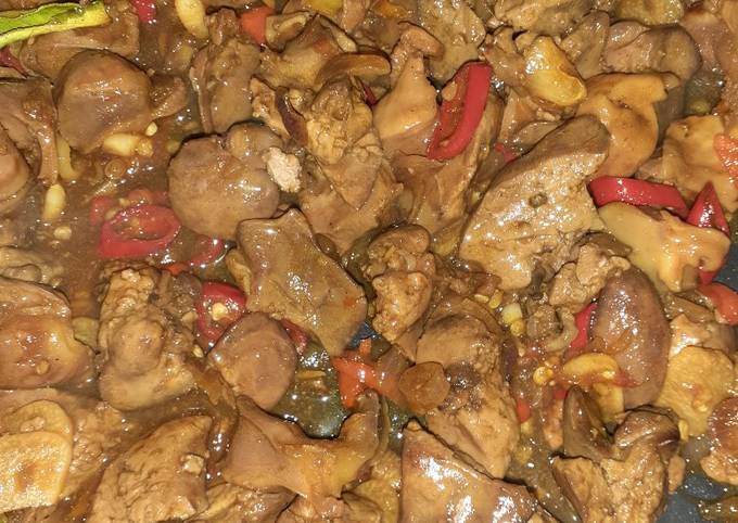 Resep Oseng Ati Ampela Pedas 🥘🔥 yang Enak