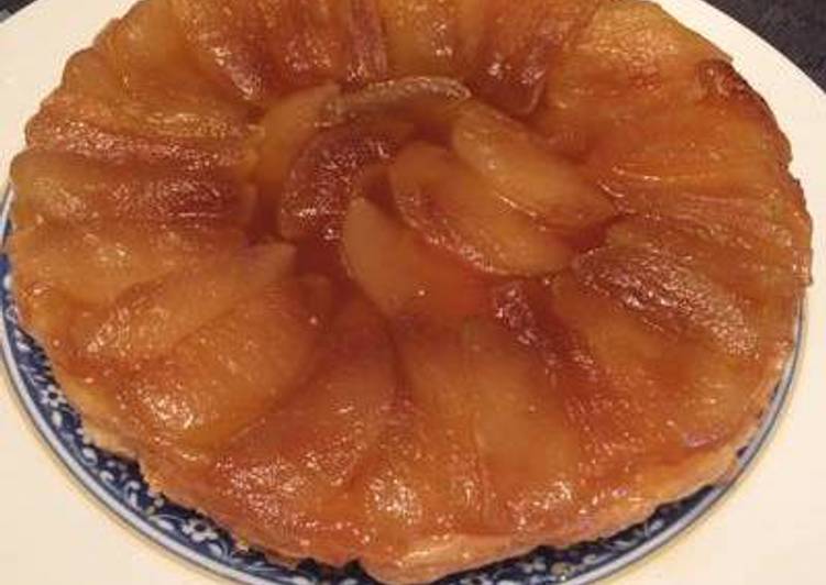 Tarta tatin de manzana
