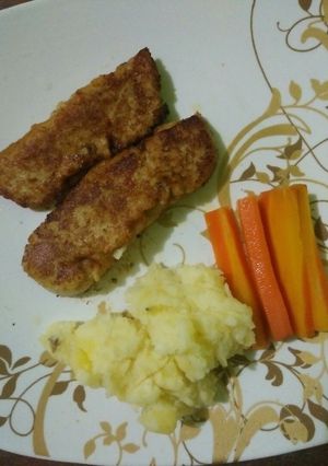 Foto resep Steak Tempe & Mashed Potato