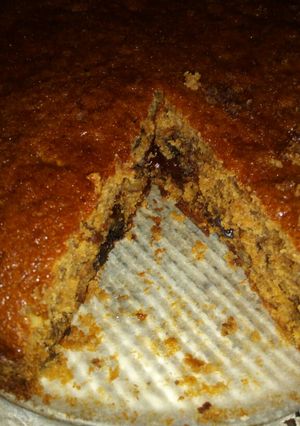 Una foto de Torta con ciruelas pasas