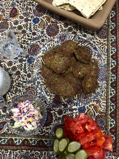 عکسی از دستور کتلت عدس و مرغ (بدون سیب زمینی)
