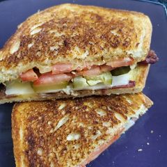 A picture of BPT Grilled Cheese.