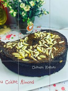 Foto resep Bolu Coklat Almond