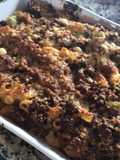 Coditos con salsa boloñesa al horno
