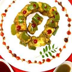 A picture of Makai ke aate ka dhokla.