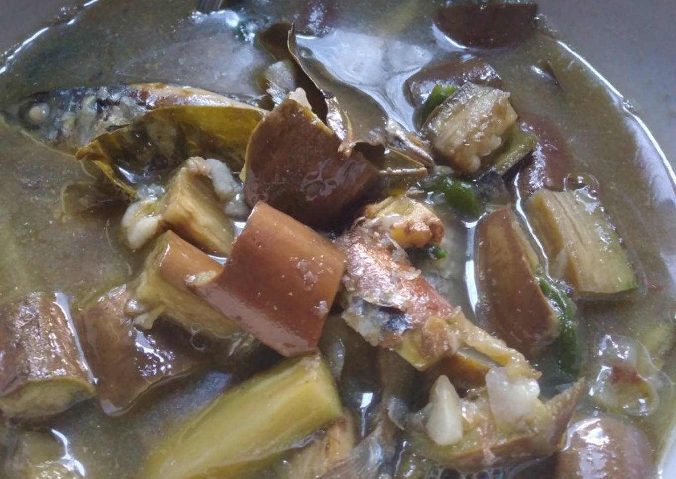 Sayur Terong Ikan Cue'