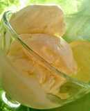 Joghurtos citromfagyi