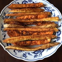 A picture of California Farm Sweet Potato Stovetop Fries.