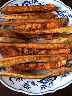 A picture of California Farm Sweet Potato Stovetop Fries.