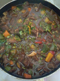 A picture of Beef stew.
