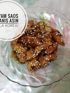 Foto resep Ayam Saos Manis Asin (ala korea)