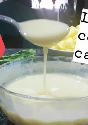 Una foto de Leche condensada casera