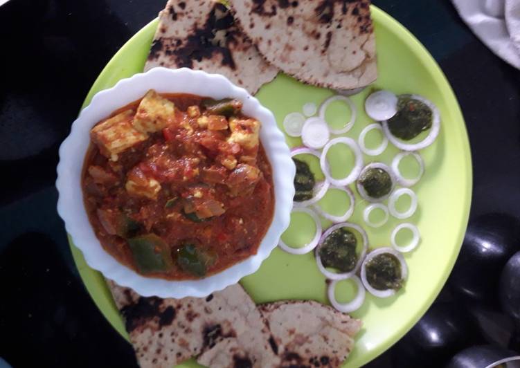 Kadai paneer