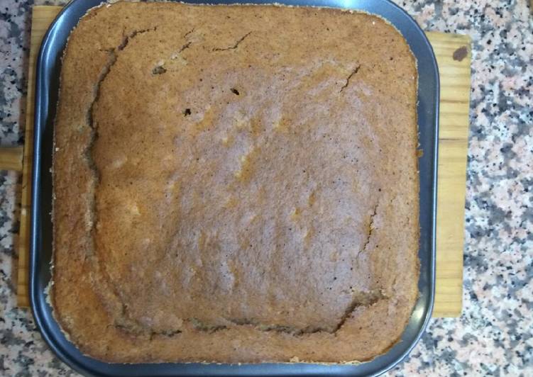 Bizcocho de calabaza con Thermomix