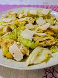 Insalata di verza e petto di pollo