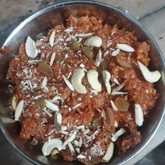 Gajer ka halwa A picture of Gajer ka halwa.