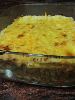 Una foto de Lasagna boloñesa ligera