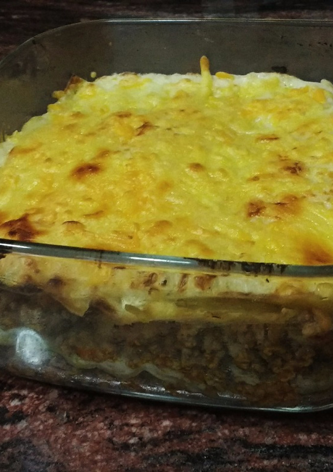 Una foto de Lasagna boloñesa ligera
