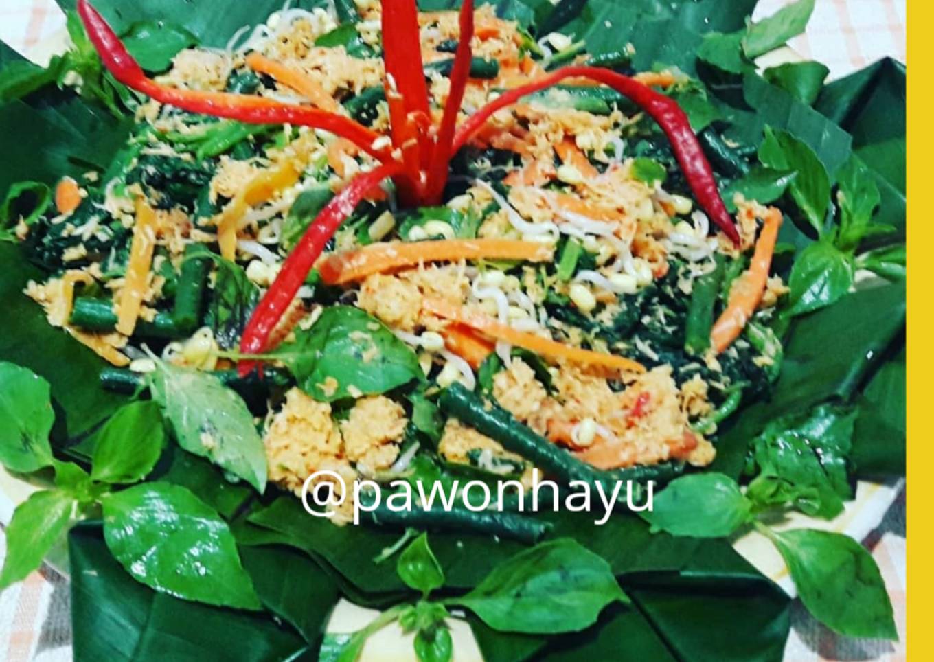 Gudangan/Urap ala Pawon Hayu