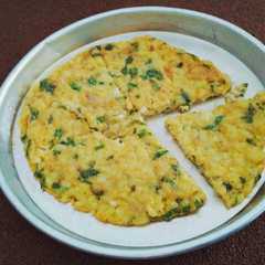 A picture of Pizza Nasi (Mpasi 16 bulan).