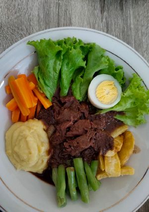 Foto resep Selat Solo (dengan mashed potato)