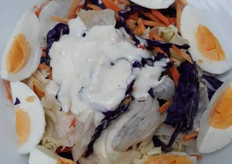 Resep Garlic Yogurt Salad Dressing Bikin Ngiler
