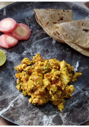 A picture of Paneer Bhurji.