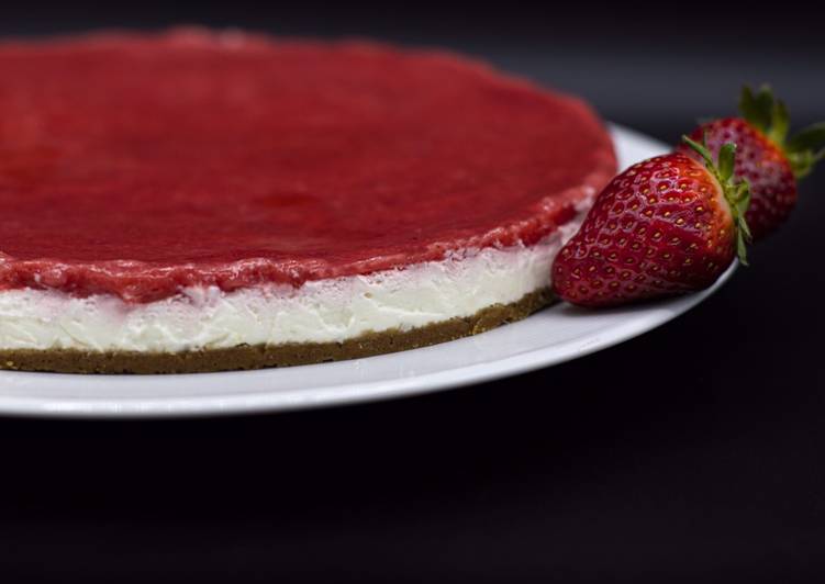 Cheesecake senza formaggio spalmabile