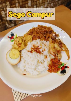 Foto resep Sego campur ekonomis