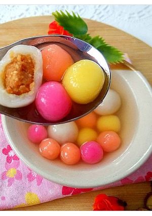 Foto resep Ronde isi kacang