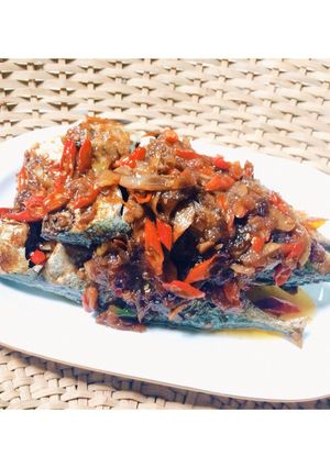Foto resep Ikan asem manis pedes