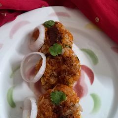 A picture of Onion Cutlets.