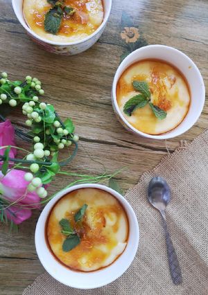 A picture of Spanish Crema Catalana.