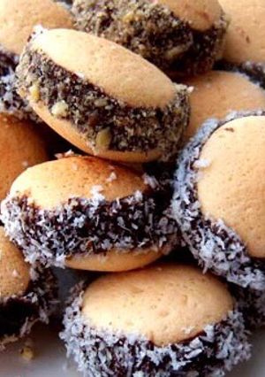 Nutellás piskótatallér recept fotója