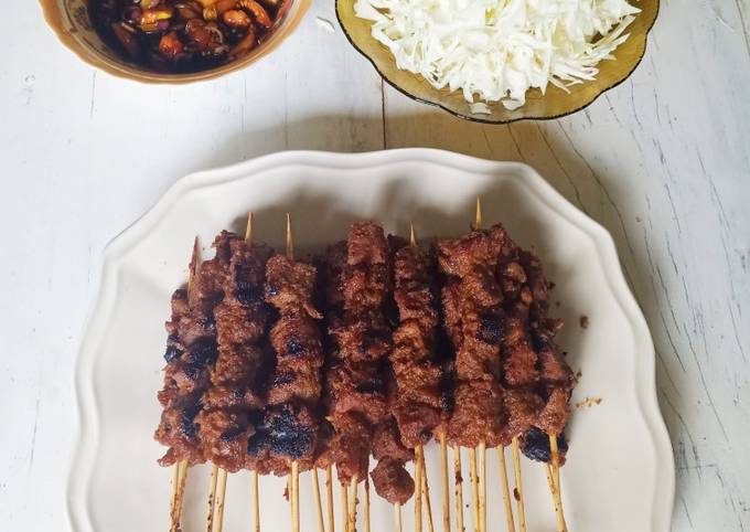 Resep Sate Maranggi Sapi Teflon yang Bisa Manjain Lidah