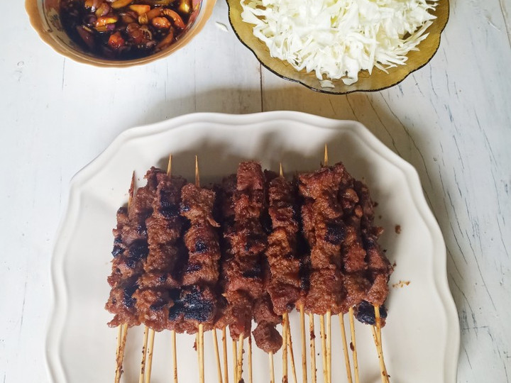 Resep Sate Maranggi Sapi Teflon yang Bisa Manjain Lidah