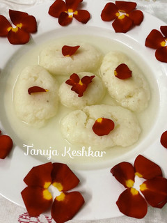 A picture of Rasgulla.