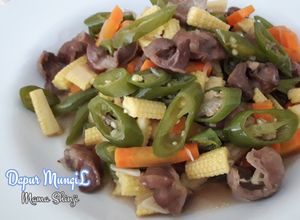Foto resep Oseng Posol Lombok Ijo